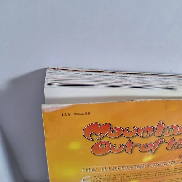 Mountains Come Out of the Sky Illustrated History of Prog Rock Used Library Book - Picture 4 of 16